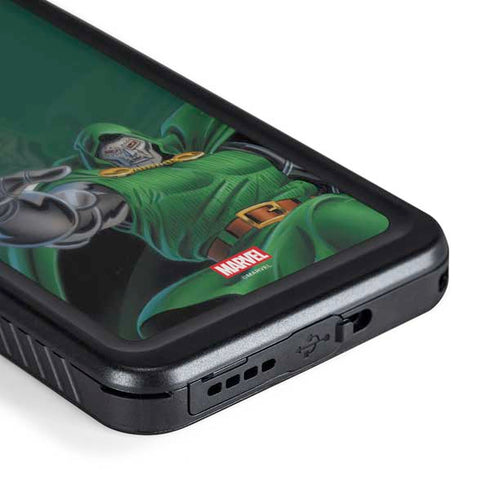 Marvel Dr. Doom Lord Doom Galaxy S24 Waterproof Case